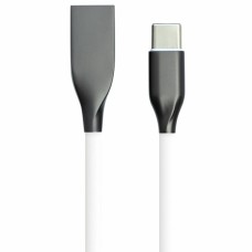 Дата кабель USB 2.0 AM to USB-C 1.0m white PowerPlant (CA910717)