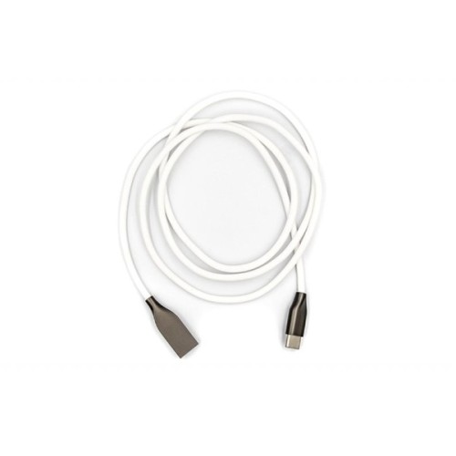 Дата кабель USB 2.0 AM to USB-C 1.0m white PowerPlant (CA910717)