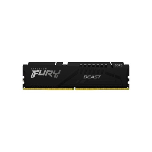 Модуль пам'яті для комп'ютера DDR5 64GB (2x32GB) 5200 MHz Beast Black Kingston Fury (ex.HyperX) (KF552C40BB2K2-64)