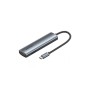 Концентратор Vention USB-C 5-in-1 HDMI + USB 3.0 + USB 2.0 + USB-C 2.0 + PD 100W (TGLHB)