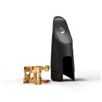 Лігатура для саксофонів D'Addario H-Ligature & Cap For Alto Saxophone Gold-Plated (HAS1G)