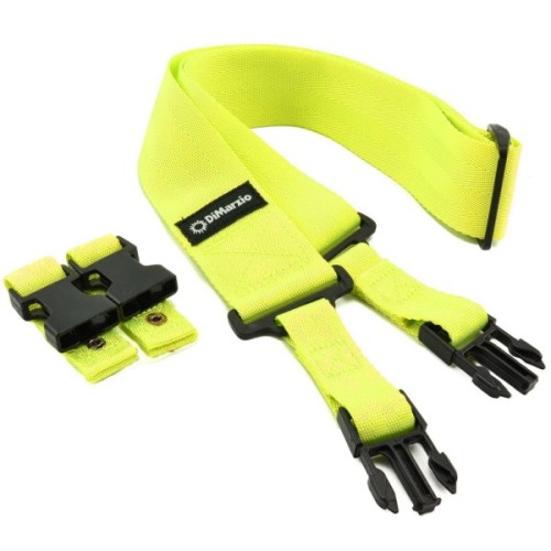 Ремінь для гітари DiMarzio 2 Inch Nylon ClipLock Neon Yellow (DD2200Y)