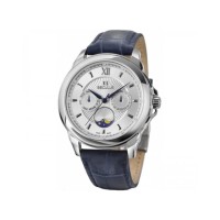 Наручний годинник Seculus 1004G.4.706 white, ss, blue leather