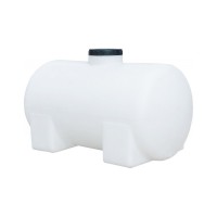 Ємність для води Пласт Бак горизонтальна харчова 100 л біла (1672)