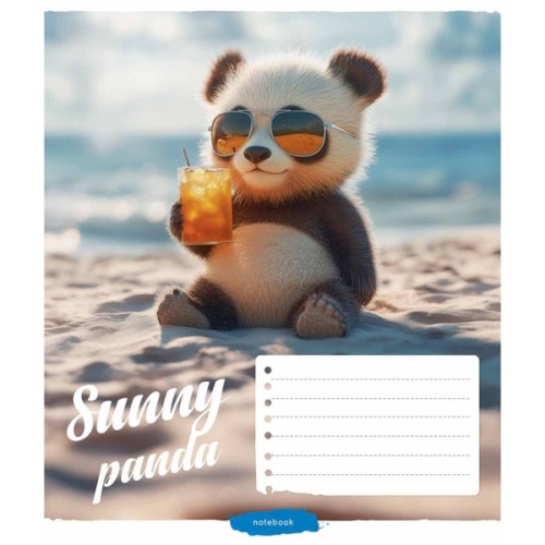 Зошит Школярик Cool animals 12 аркушів клітинка (012-3518K)