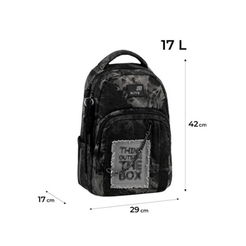 Рюкзак шкільний Kite Education teens 2578M Denim Core (K26-2578M-2)