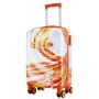 Валіза Semi Line 20" (S) White/Orange Print (T5655-1) (DAS303816)