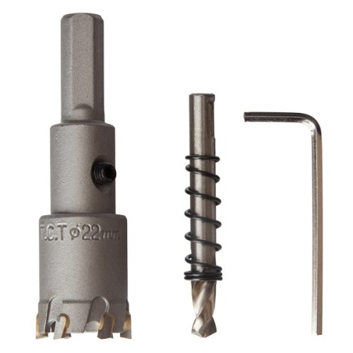 Свердло Alloid Base, корончате, твердосплавне, по металу, 22мм (TS-10022)