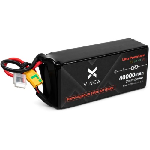 Акумуляторний блок Vinga 400Wh/kg 40Ah 6S 22.2V XT90S (400WHKG-40Ah-6S)