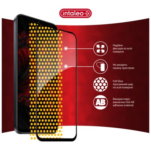 Скло захисне Intaleo Full Glue ESD Xiaomi Redmi 15C 4G Black (1283126625824)