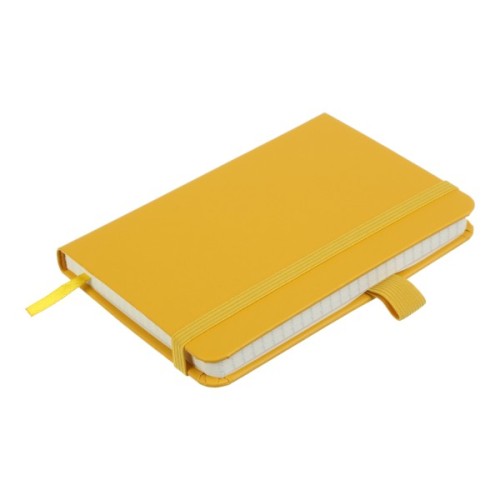 Книга записна Buromax ETALON 95х140, 96 аркушів клітинка жовтий (BM.296160-08)