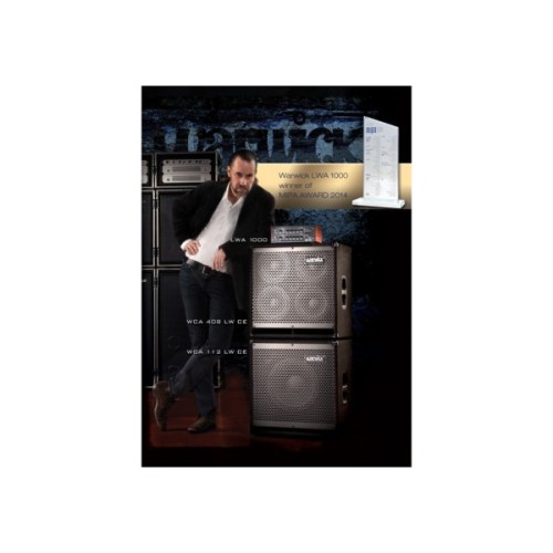 Гітарний підсилювач Warwick LWA 1000 Silver