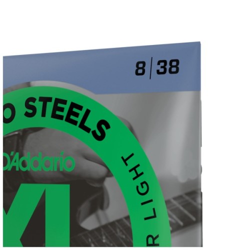 Струни для гітари D'Addario XL ProSteels Extra Super Light (8-38) (EPS530)