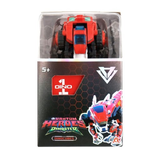 Трансформер Dinoster Динозавр - Червоний Раптор-бот (EU580840-1)