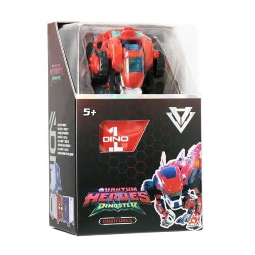 Трансформер Dinoster Динозавр - Червоний Раптор-бот (EU580840-1)