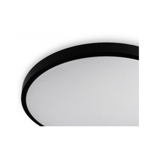 Світильник Vestum RING матовий 80W 480*60мм 3000К-6500К з ДК чорний (VS-91056)