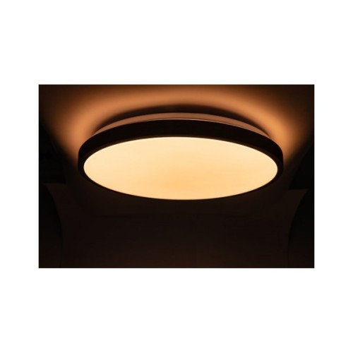 Світильник Vestum RING матовий 80W 480*60мм 3000К-6500К з ДК чорний (VS-91056)