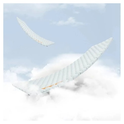 Матрац надувний Naturehike CNK2450WS012, 196х64, сірий (6976507663199)