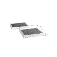 Фільтр салону ALPHA FILTER AF5284a-2