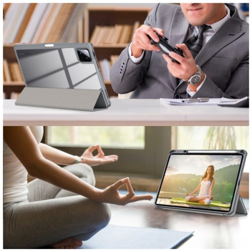 Чохол до планшета BeCover Soft Edge TPU Xiaomi Pad 7 / 7 Pro 11.2" Gray (715542)