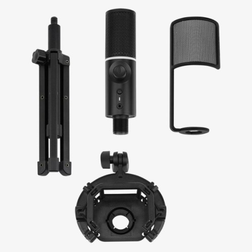 Мікрофон Streamplify MIC-48-RGB-TP Black (SPMC-MZ1C127.11)