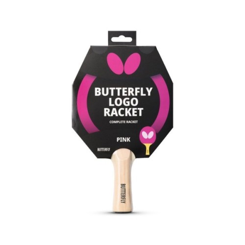 Ракетка для настільного тенісу Butterfly Logo Racket Pink FL (6017873302) (932192)