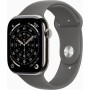Смарт-годинник Apple Watch Series 11 GPS + Cellular 46mm Natural Titanium Case with Stone Grey Sport Band - M/L (MFCX4RK/A)
