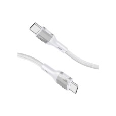 Дата кабель USB-C to USB-C 1.2m 60W PD FletchLink-CC grey Promate (fletchlink-cc.grey)