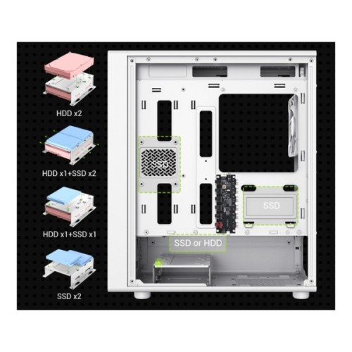 Корпус для ПК Gamemax AERIS 330 GW