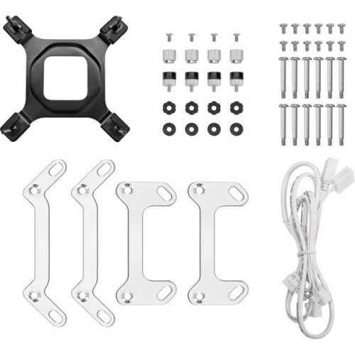 Система рідинного охолодження Deepcool Mystique 360 ARGB White (R-LX360-WHDSNMCP-G-1)