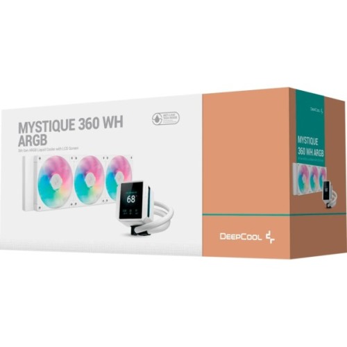 Система рідинного охолодження Deepcool Mystique 360 ARGB White (R-LX360-WHDSNMCP-G-1)
