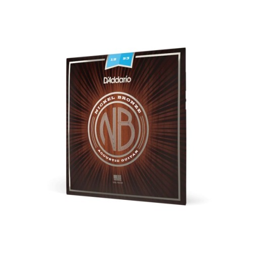 Струни для гітари D'Addario Nickel Bronze Light (12-53) (NB1253)