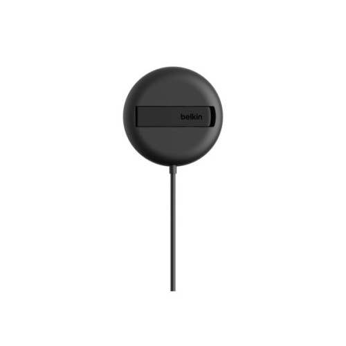 Зарядний пристрій Belkin UltraCharge Magnetic Kickstand 15В black (WIA011HQBK)
