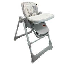 Стілець для годування Velano гойдалка Nomi, light grey (45683)