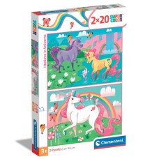 Пазл Clementoni I Believe in Unicorns 2 шт по 20 елементів (24754)