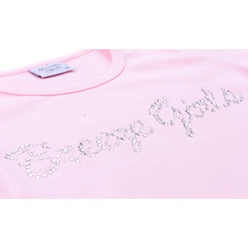 Футболка дитяча Breeze з мереживом (9001-104G-pink)