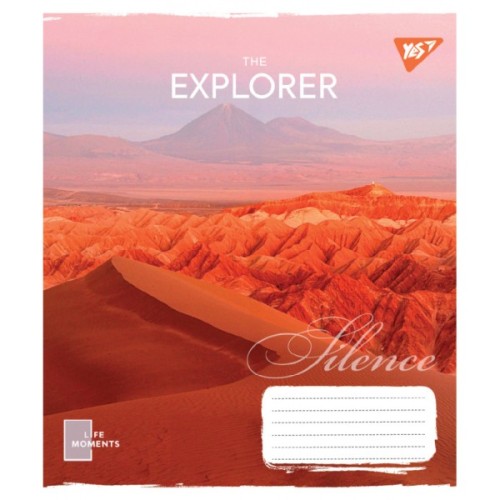Зошит Yes The Explorer А5 96 аркушів лінія (767860)