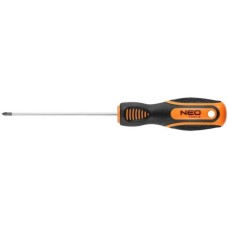 Викрутка Neo Tools хрестова, PZ0 x 100 мм, CrV (04-182)