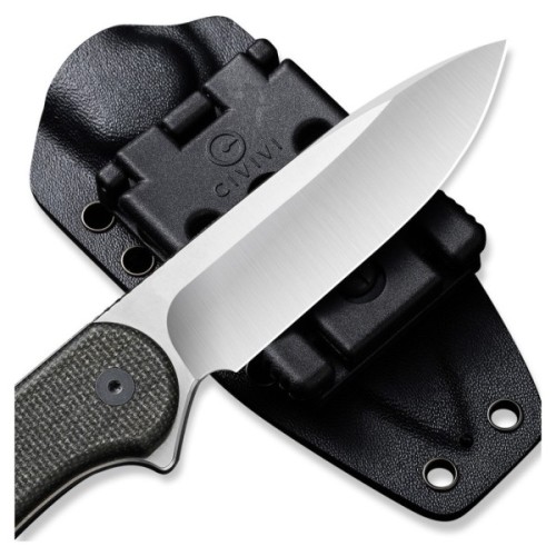 Ніж Civivi Fixed Blade Elementum Satin Blade Micarta (C2105B)