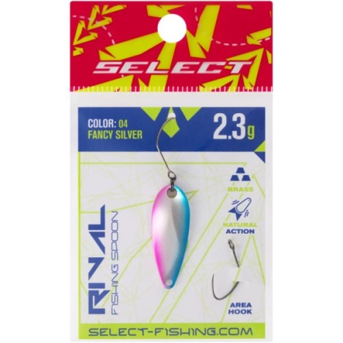Блешня Select Rival 2.3g 30mm 04 Fancy Silver (1870.80.04)