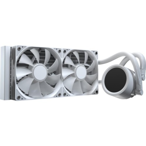 Система рідинного охолодження AeroCool Abyss L240R Digi White (ACLA-AD24117.21)