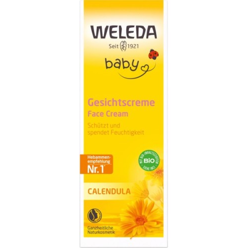 Дитячий крем Weleda Календула дитячий крем для обличчя 50 ml (4001638096614)