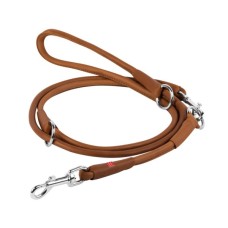 Повідець для собак WAUDOG Soft круглий XS Д 6 мм Д 183 см коричневий (73666)