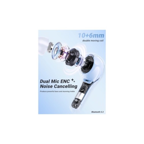 Навушники Acefast T8 Ice Blue (6974316282235)