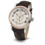 Наручний годинник Seculus 4506.3.7003 white, ss-r, brown leather