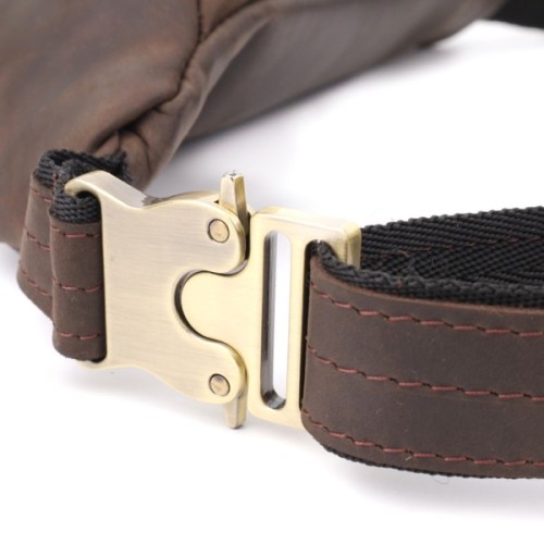 Сумка Shvigel З натуральної шкіри Коричнева (23139)