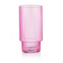 Набір склянок Ardesto 380мл, 2шт, скло, рожевий (AR2638SPN)