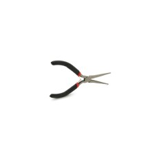 Плоскогубці Voltronic круглогубці 4,5-дюймові, чорно-червоні ручки, 120мм (YT-VL120R)