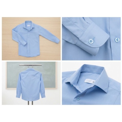 Сорочка дитяча Lakids з довгим рукавом (1551-116B-lightblue)