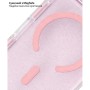 Чохол до мобільного телефона BeCover FIBRA Star Shine MagSafe Apple iPhone 17 Pro Light Pink (715428)